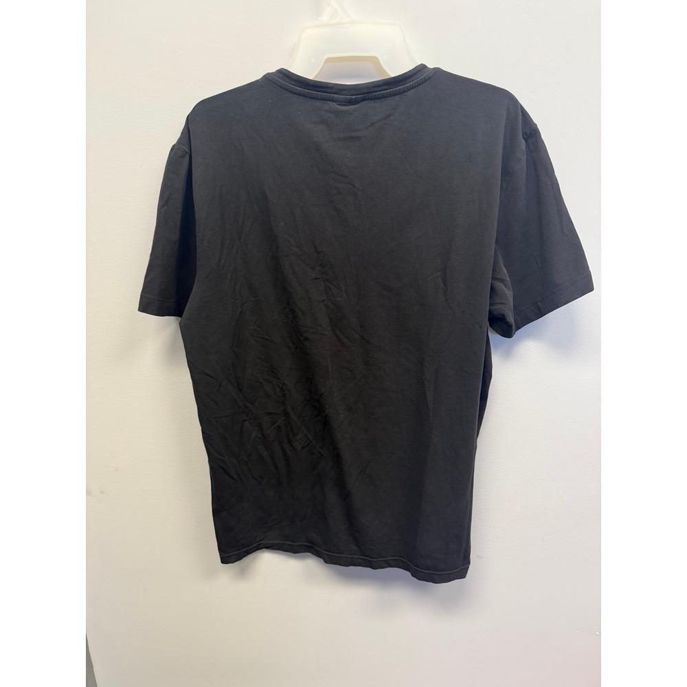Armani Collezioni Mens V-Neck T-Shirt black XXL (read XL) Short Sleeve - Picture 3 of 4